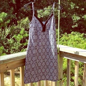 Black and white Marilyn Monroe nightgown